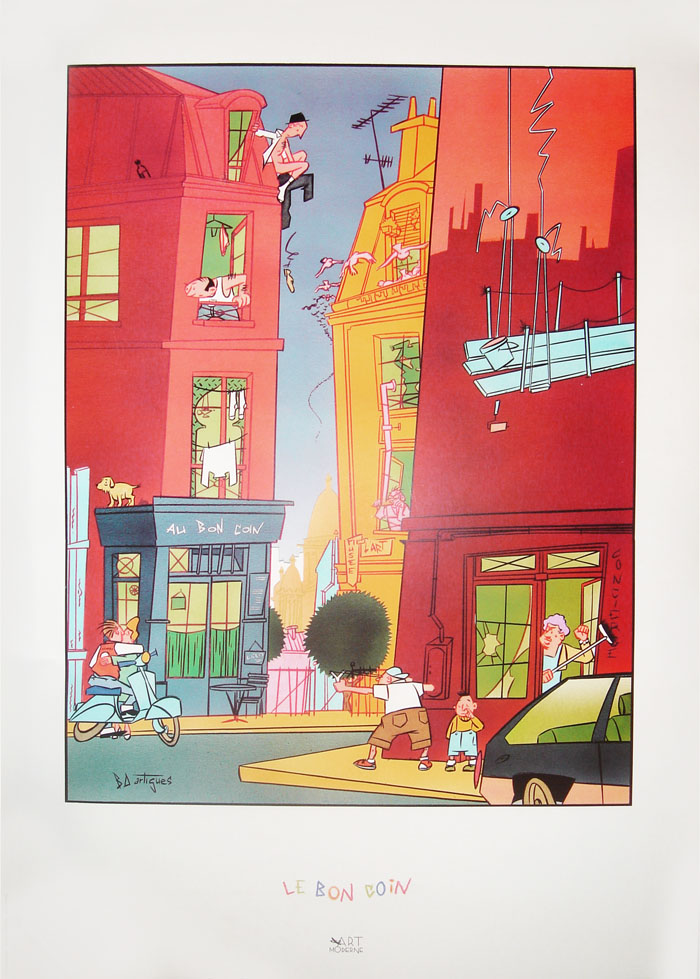 affiche benoit dartigues art moderne